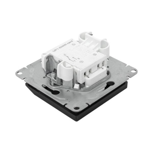 Механизм выключателя, карточный, с подсветкой, чёрный Эпика EKF