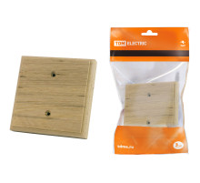 TDM Накладка на бревно деревянная универсальная НБУ 1П 95х95 мм, под покраску