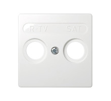 Simon 73 loft Белая Накладка R-TV-SAT