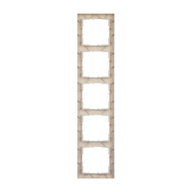 Legrand/Daccord SUNO Песочный Рамка декоративная универсальная 5-постовая.