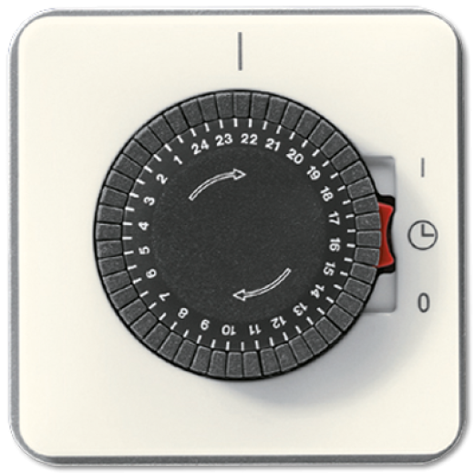 Таймер для коммутации с электроприводом, слоновая кость, слоновая кость