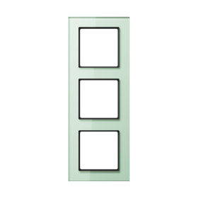 JUNG A creation Стекло Матовое Рамка 3-ая