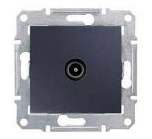 Schneider Electric Sedna Графит Розетка TV оконечная 1db