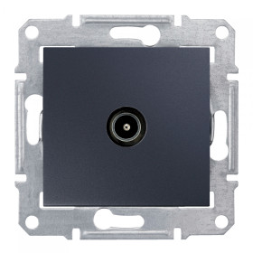 Schneider Electric Sedna Графит Розетка TV оконечная 1db