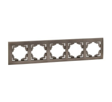 EKF PROxima Валенсия Рамка 5-местная графит.