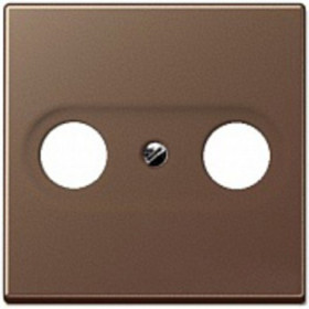 JUNG A 500 Мокка Накладка TV-FM розетки