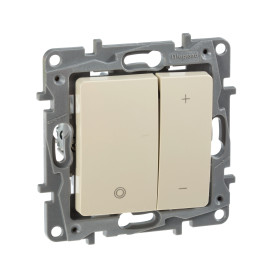 Legrand Etika Слоновая кость Светорегулятор нажимной, 400Вт.