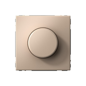 Systeme Electric ArtGallery Песочный Светорегулятор (диммер) повор-нажим, LED, RC, 400Вт, механизм