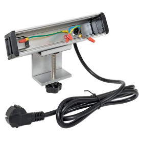 EKF PROxima Встраиваемый настольный розеточный блок для крепления к столу, 10 модулей, C-Line.