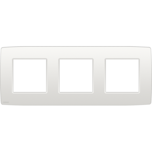 Рамка на 3 поста, белый