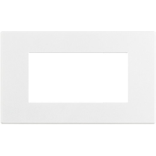 AXOLUTE Air рамка,итальянская модульность, 4 модуля, Матовый белый