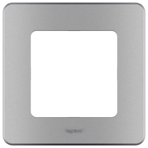 Рамка 1 пост - Legrand/Daccord Inspiria - алюминий