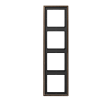 JUNG LS 990 Латунь Antik Рамка 4-ая