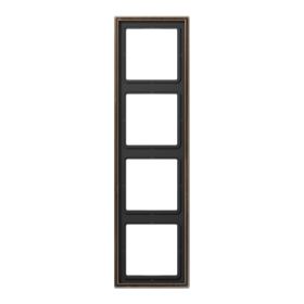 JUNG LS 990 Латунь Antik Рамка 4-ая