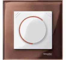 Schneider Electric Merten SM Бел глянец Накладка светорегулятора поворотно-нажимного многофункц. с подсветкой , мех 577099