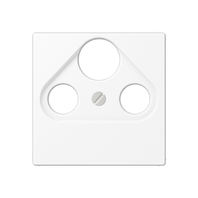 JUNG A Flow/A 550 Белый матовый Крышка для TV-FM-SAT розетки