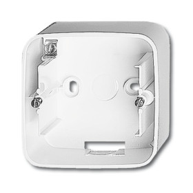 ABB BJE Alpha Nea Бел глянц Рамка подъёмная 1-ая