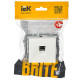 BRITE Роз. комп. RJ45 кат.6 РК11-БрБ бел. IEK