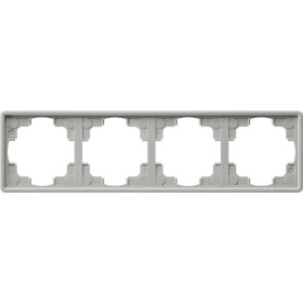 Gira S-Color Серый Рамка 4-ая