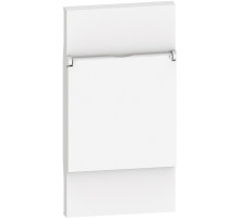 BT Living now Белый Лицевая панель с крышкой для розеток 2К+З немецкого стандарта 2 мод.