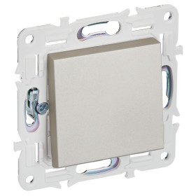 IEK SKANDY Шампань Выключатель 1-клавишный 10А SK-V01Sh