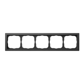 Systeme Electric ArtGallery Pure Металл Оникс Рамка 5-ая