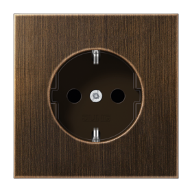 JUNG LS 990 Розетка штепсельная Schuko 16A 250V с защитой от детей