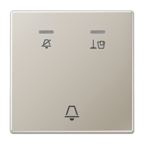 JUNG Клавиша для гостиничных кнопочных модулей 531KO5EUM24 или 531KO5EUM230, нержавеющая сталь