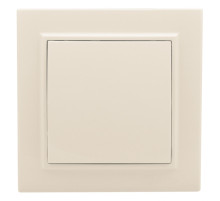 EKF Basic Минск Бежевый Кнопка нажимная, 10А, СП.