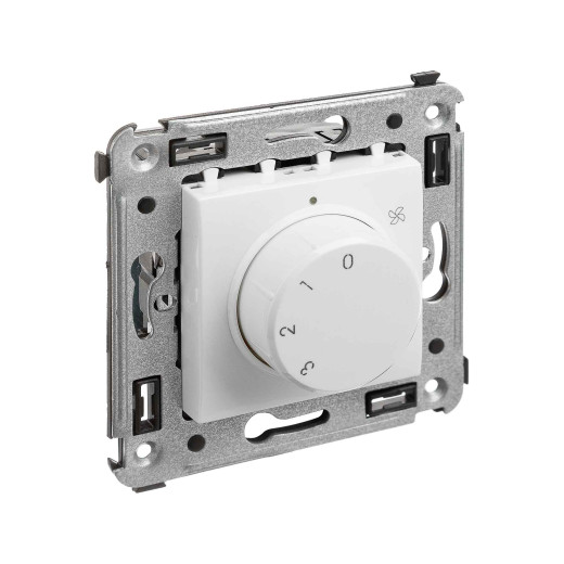 Механизм управления вентиляторами в стену, Avanti, белое облако