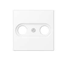 JUNG A Flow/A 550 Белый матовый Крышка для TV розетки