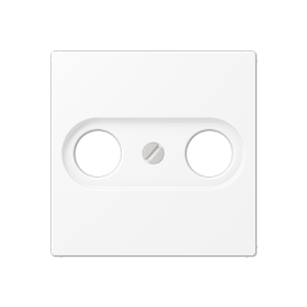 JUNG A Flow/A 550 Белый матовый Крышка для TV розетки