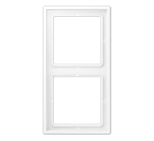 JUNG LS 990 Белый матовый Рамка 2-ая