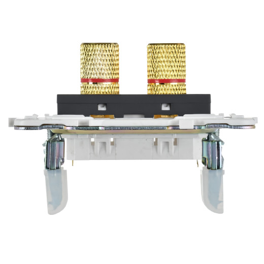 SKANDY Аудиорозетка 4-мест. SK-A01T титан IEK