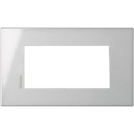 AXOLUTE Air рамка,итальянская модульность, 4 модуля, Алюминий