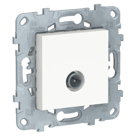 UNICA NEW розетка TV, одиночная, белый