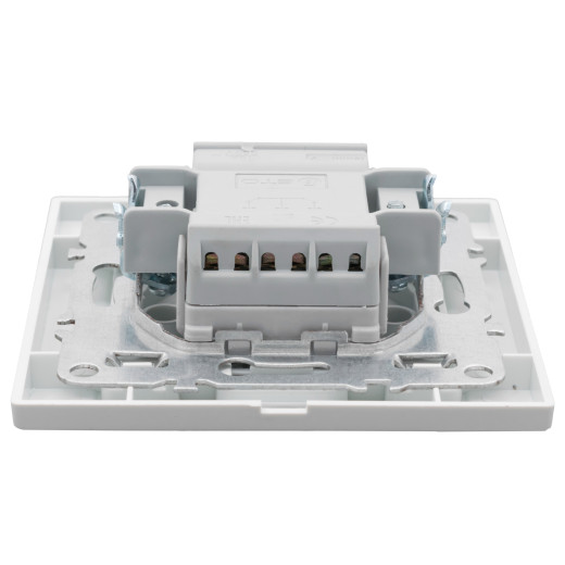 Минск Выключатель 3-клавишный СП,10А, белый EKF Basic