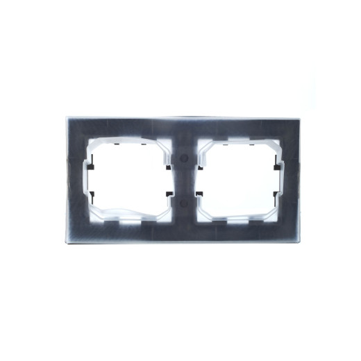 BRITE Рамка 2-мест. IP44 РУ-2-БрШ-44 шамп. IEK