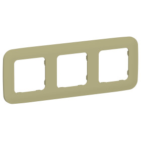 FLITE Рамка 3-мест. РУ-3-А-ФлО ол. IEK