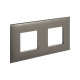 Рамка 2 поста (4 мод.), Avanti, серый жемчуг