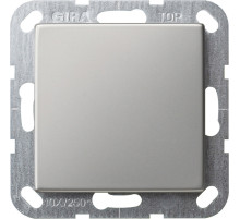 Gira S-55 Сталь Заглушка с опорной платой