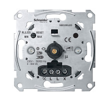 Schneider Electric Merten Механизм универсального поворотно-нажимного светорегулятора, LED 4-400Вт