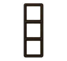 JUNG CD 500 Коричневая Рамка 3-ая