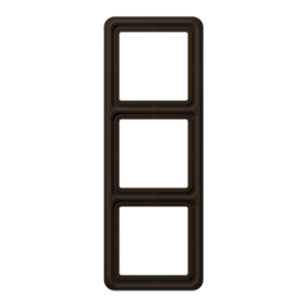 JUNG CD 500 Коричневая Рамка 3-ая