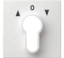 Gira System 55 Накладка выключателя с ключом