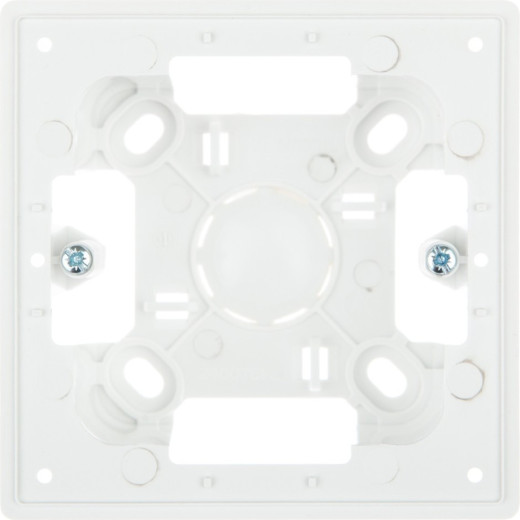 Монтажная коробка для накладного монтажа на 1 модуль, белый