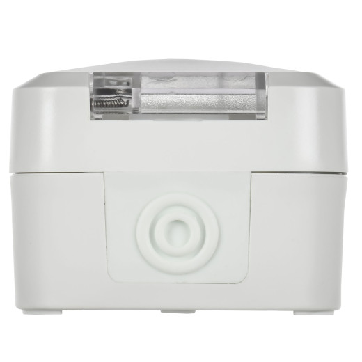 TORS Розетка 2-ая с з/к кр. верт. 16А IP55 TS332 белый IEK