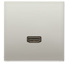 JUNG LS 990 Edelstahl Аудио Разъем (RCA) / Stereo Jack (TRS 3.5 mm) HDMI