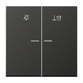 JUNG Клавиша для гостиничных выключателей 505KO5VEUM24 или 505KO5VEUM230, антрацит