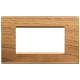 Livinglight Рамка прямоугольная, 4 модуля, цвет Европейский орех